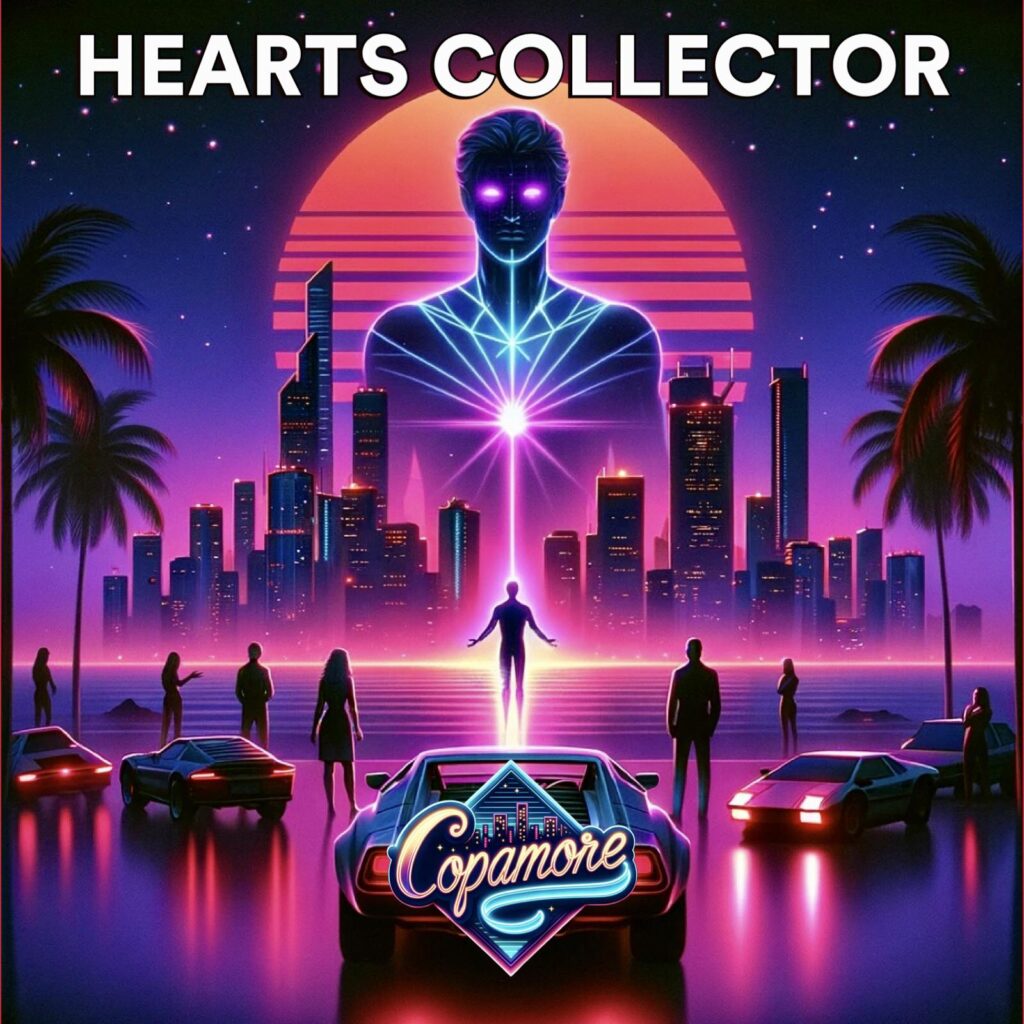 “Hearts Collector” by Copamore A Synthwave Saga of Seduction and