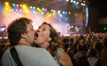 How a Kiss Cam Glitch Turned an 80s Rockstar’s Night Upside Down | Insights from Music Charts