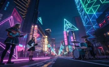 Frère Jacques Synthwave Anime Edit: A Neon Night Journey into Music Charts and Nostalgia