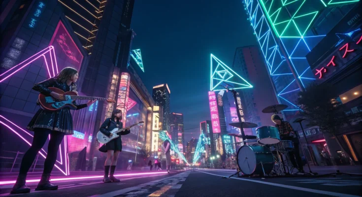 Frère Jacques Synthwave Anime Edit: A Neon Night Journey into Music Charts and Nostalgia