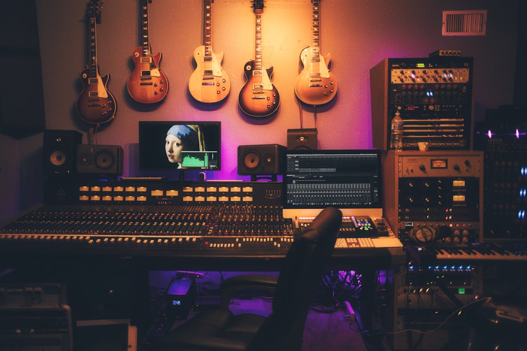 Photo music studio