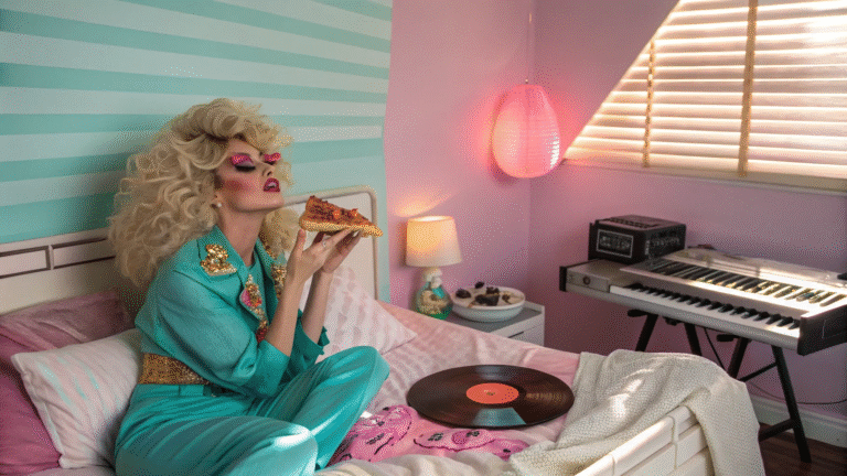 Madonna & Cold Pizza: A Retro Funk Tale That’s Climbing the Music Charts