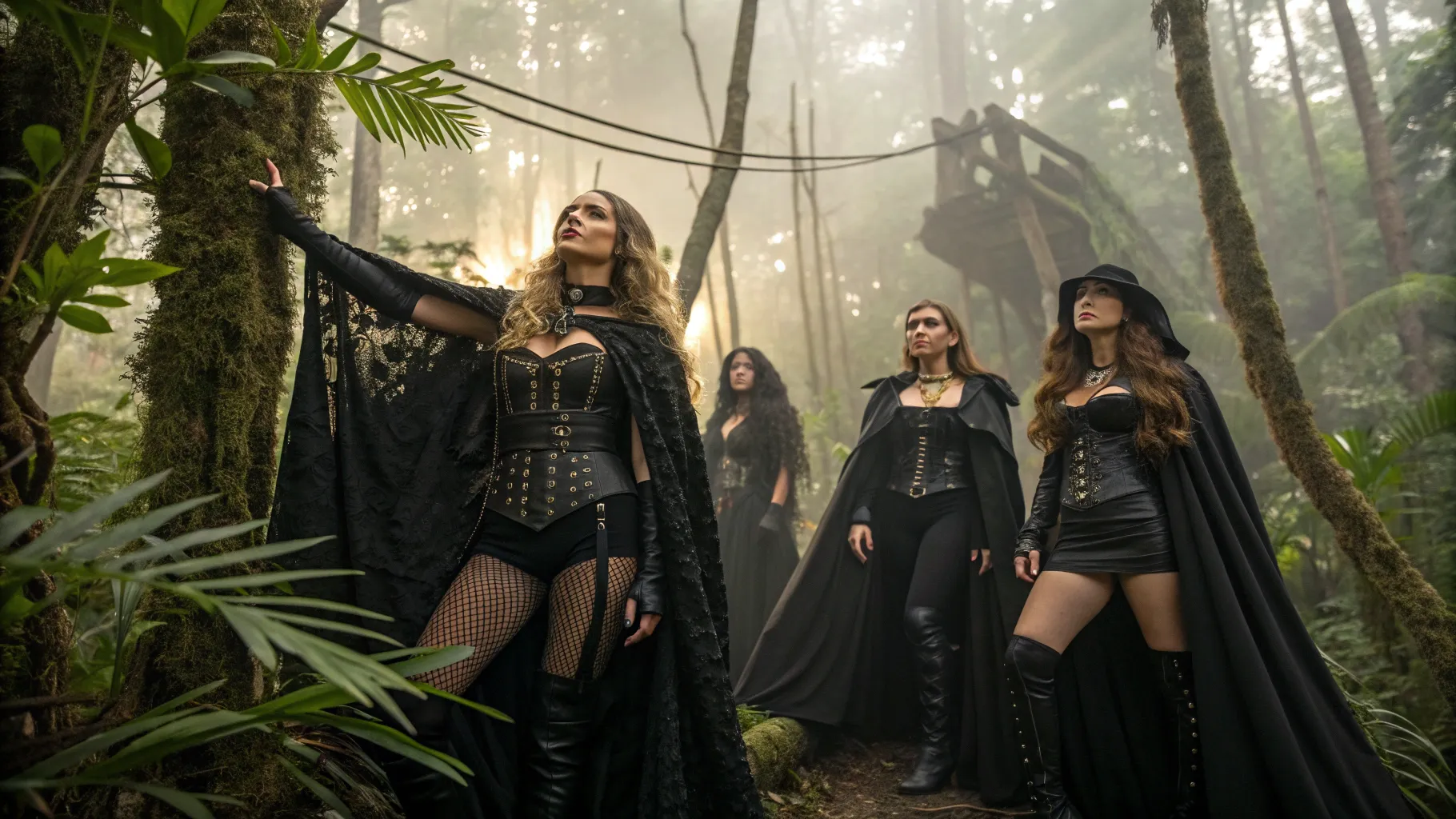 Reality Tv satire: When Gothic Glam Meets Jungle Chaos