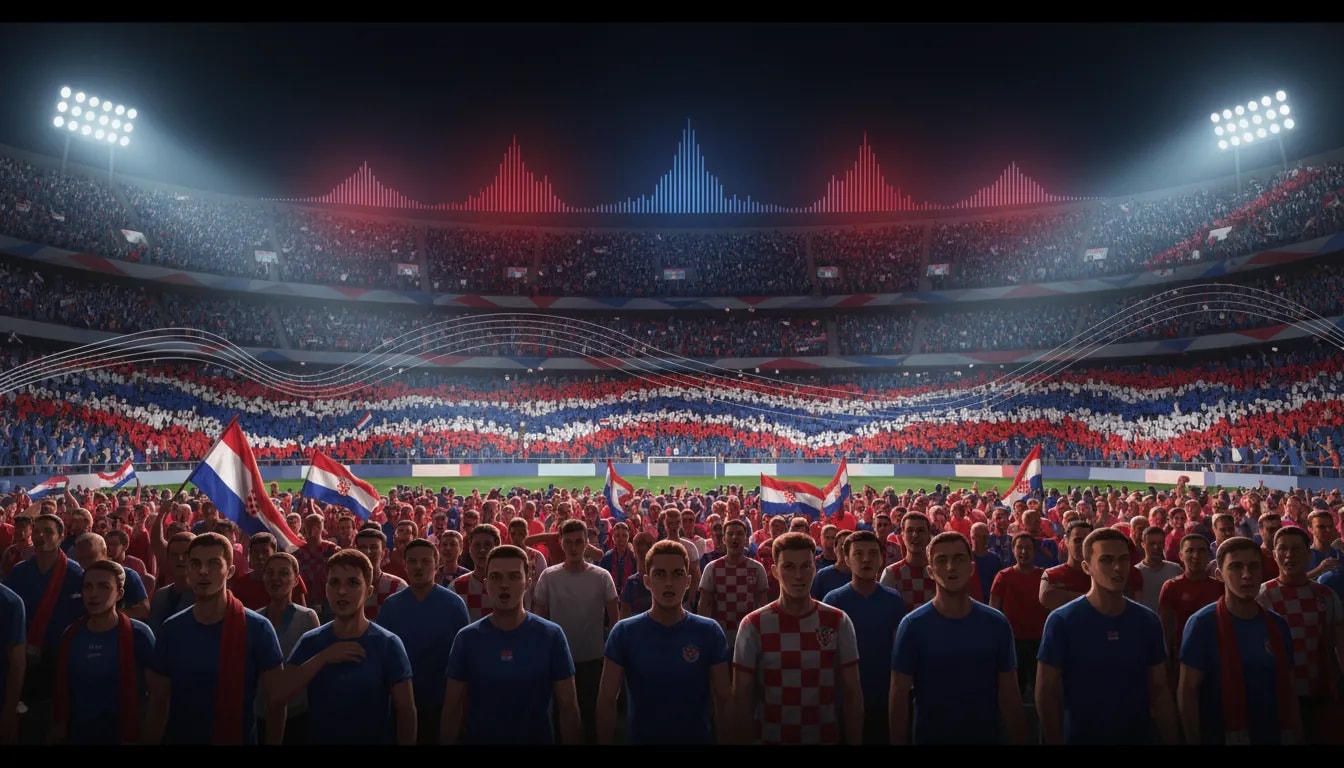 How Music Charts Help Shape a Croatian Football Anthem for 2026